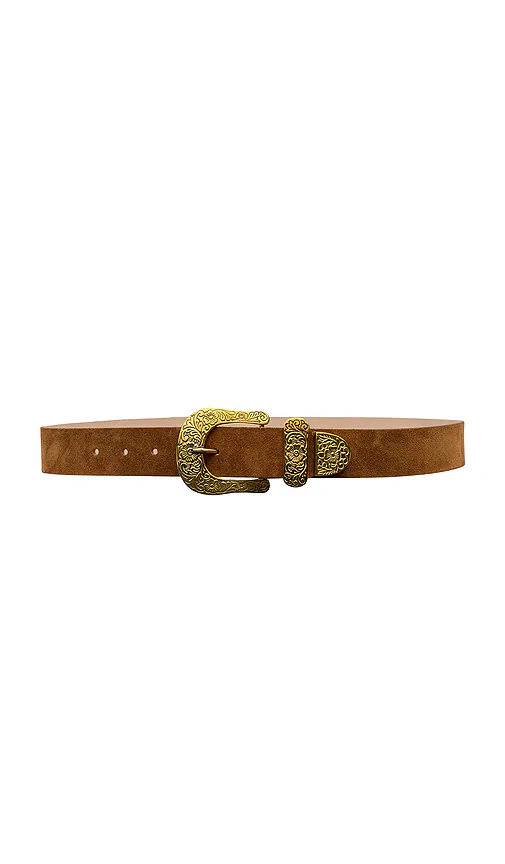 L'AGENCE — ПОЯС OTERA · Cognac Suede