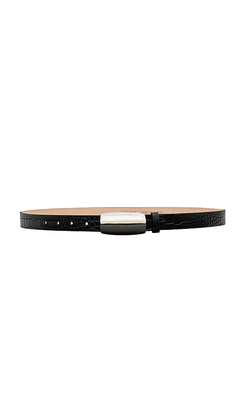 L'AGENCE — ПОЯС MARLOWE · Black Croco