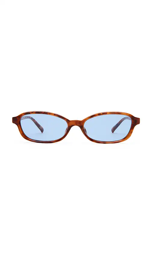 Le Specs — СОЛНЦЕЗАЩИТНЫЕ ОЧКИ HONEY POT · Amber Tort Dusty Blue Tint