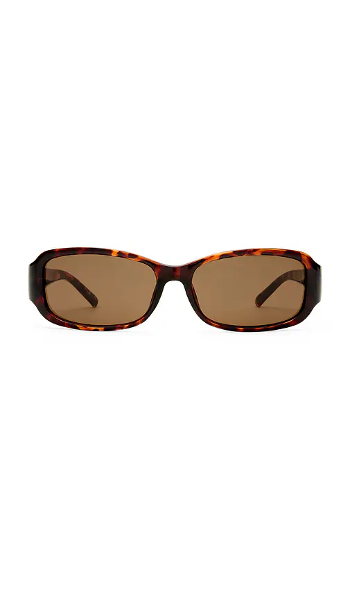 Le Specs — СОЛНЦЕЗАЩИТНЫЕ ОЧКИ GIGGLEMUG · Tort Brown Mono