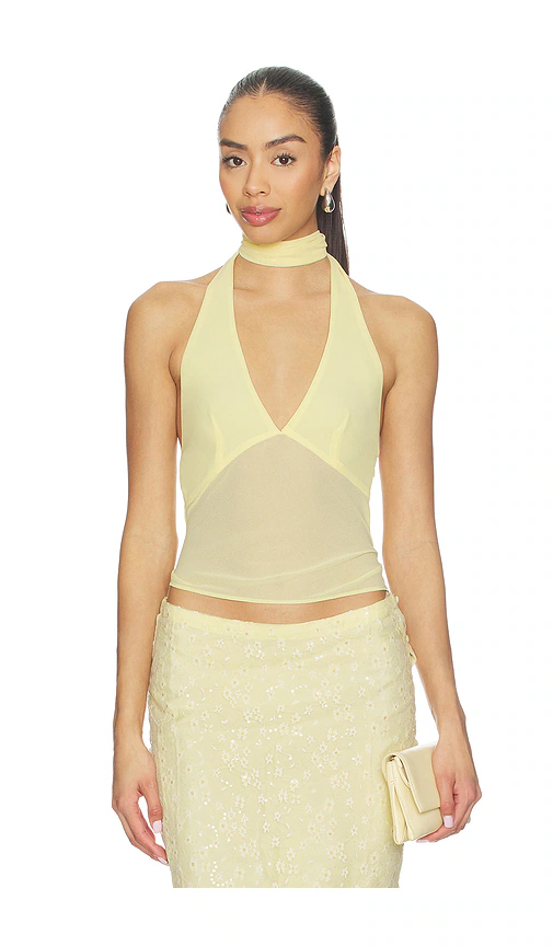 MAJORELLE — ПЛАТЬЕ RIVIERA · Butter Yellow