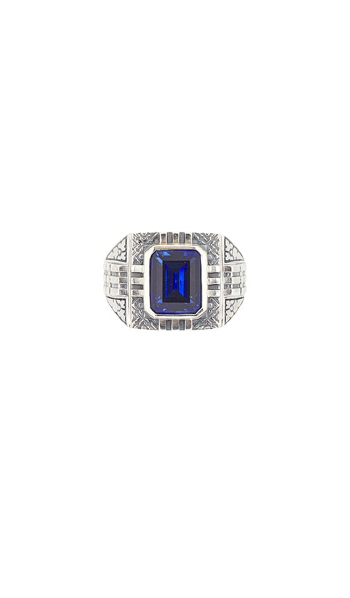 MAPLE — КОЛЬЦО GAZZI · Silver 925 Sapphire