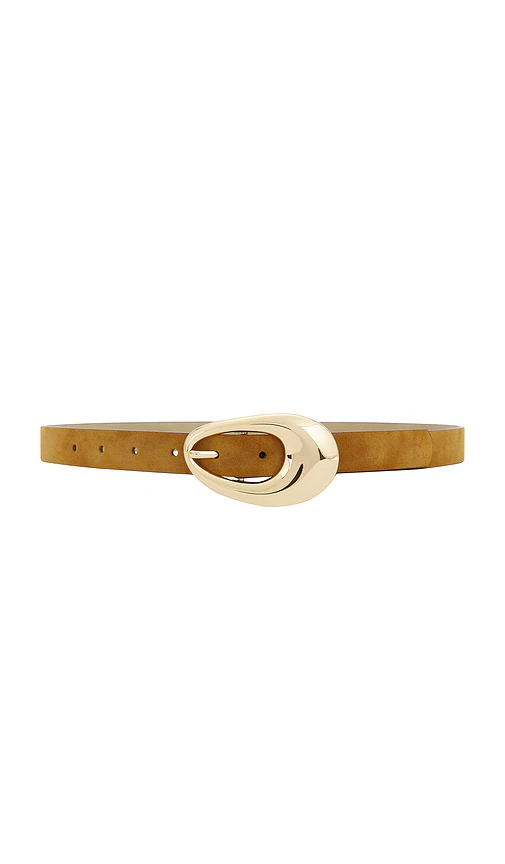 petit moments — ПОЯС MOLTEN · Camel Suede Gold