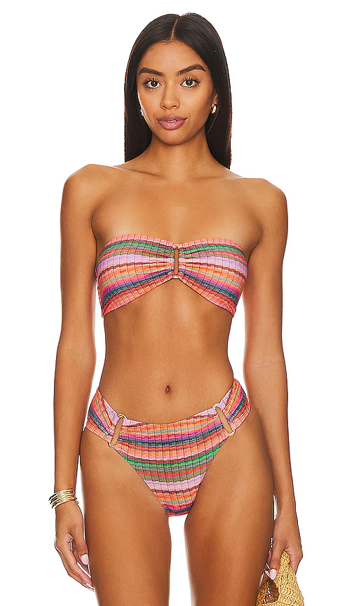 PQ — ТОП БИКИНИ DETAIL BANDEAU · Jetty Stripe