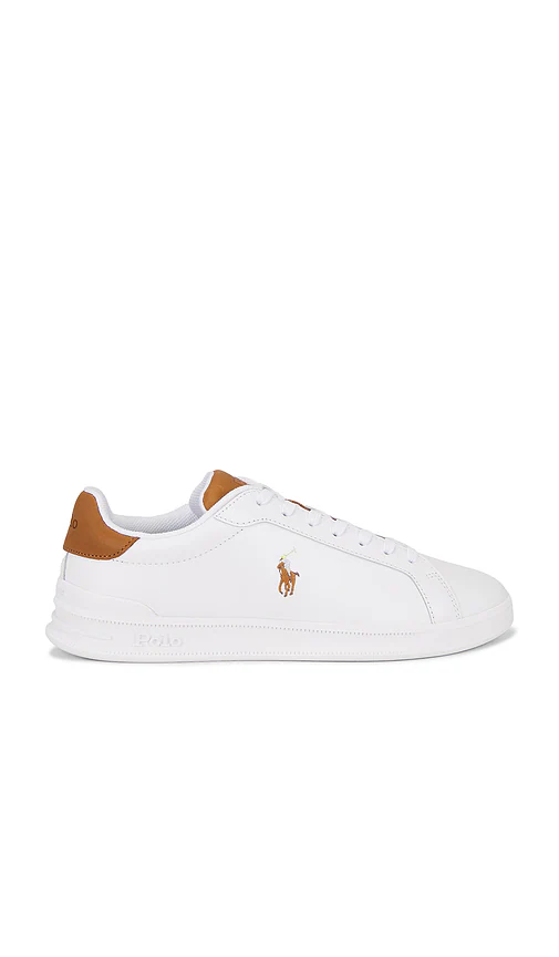 Polo Ralph Lauren — КРОССОВКИ HERITAGE COURT II · White Tan