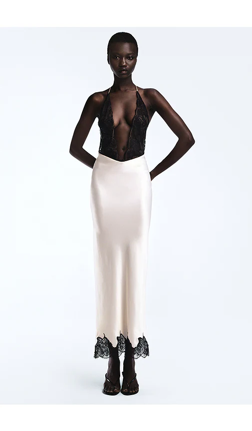 REVOLVE LOS ANGELES — ПЛАТЬЕ ALOUETTE · Champagne