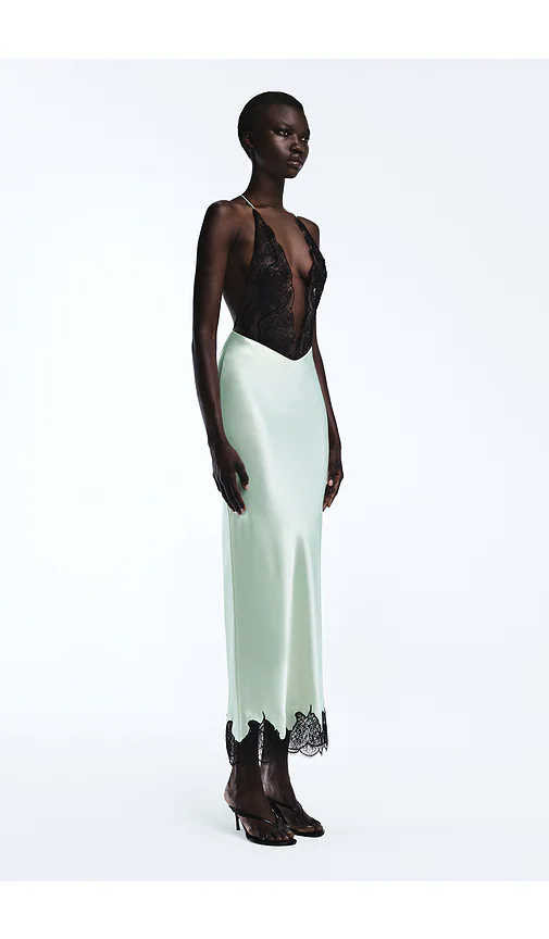 REVOLVE LOS ANGELES — ПЛАТЬЕ ALOUETTE · Mint Black