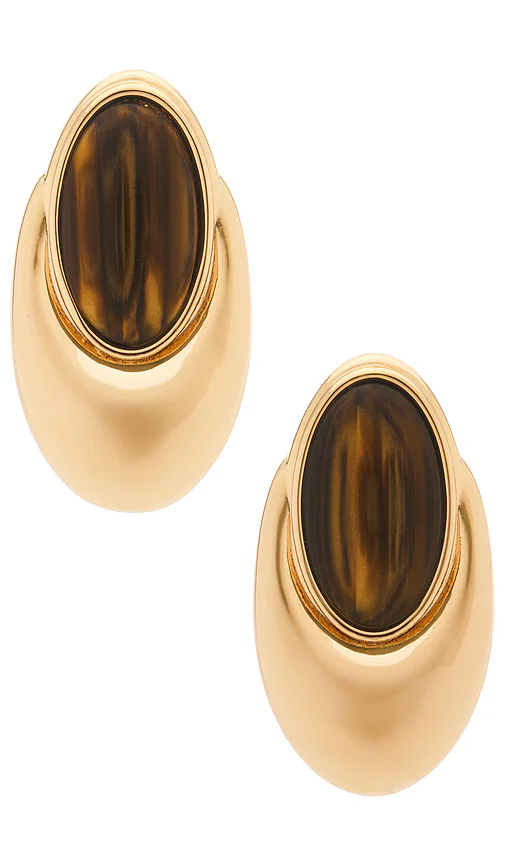 retrofete — УКРАШЕНИЯ BLARE · Tigers Eye Gold