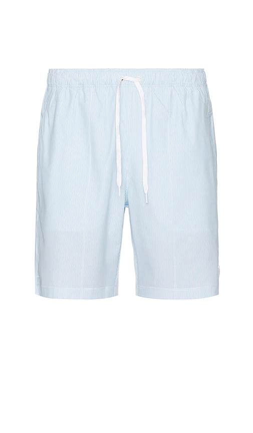 Rhone — ПЛАВАТЕЛЬНЫЕ ШОРТЫ 7.5" · Light Blue Stripe