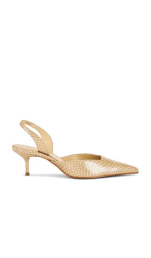 Schutz — ТУФЛИ НА КАБЛУКЕ PAOLA MID · Pale Khaki