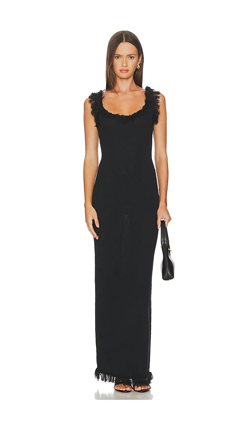 SNDYS — ПЛАТЬЕ SKYLER MAXI · Black