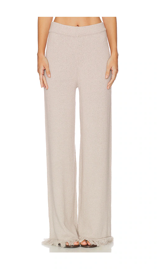 SNDYS — БРЮКИ SKYLER KNIT · Taupe