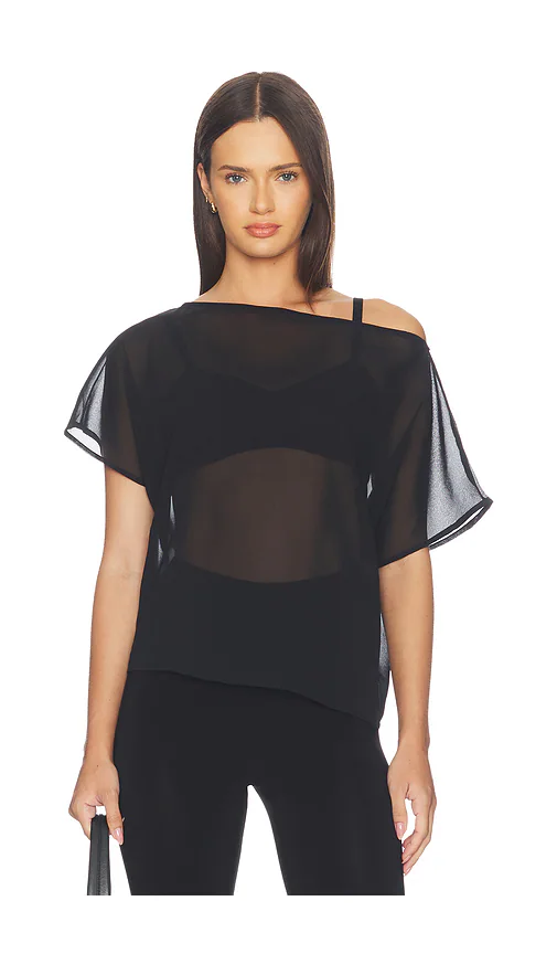 SNDYS — ТОП KARMI SHEER · Black