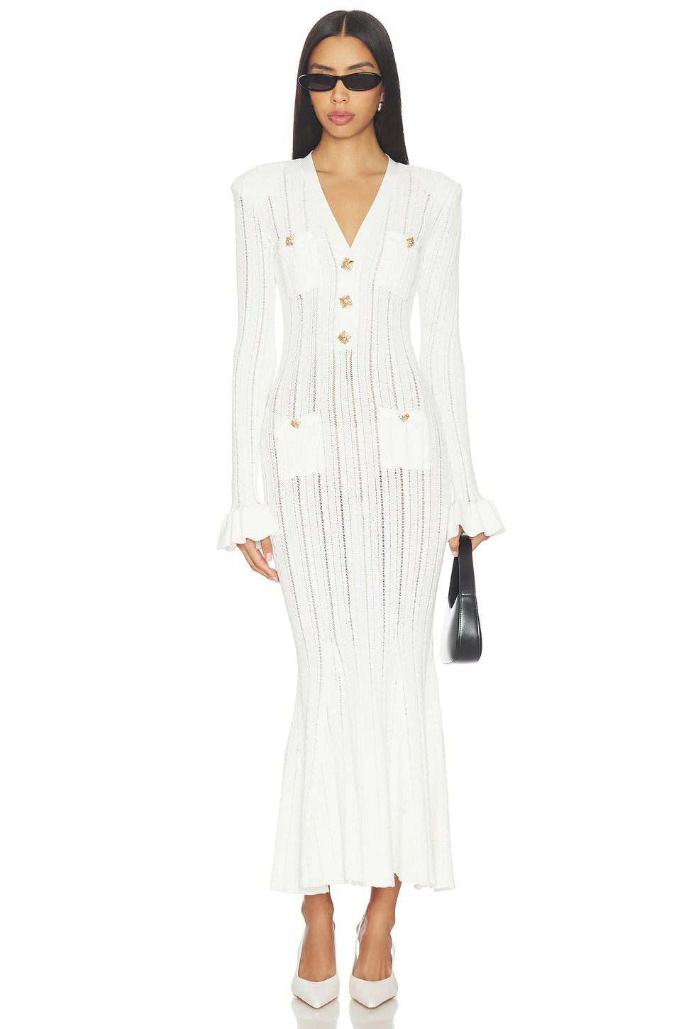 self-portrait — ПЛАТЬЕ DRESS · White
