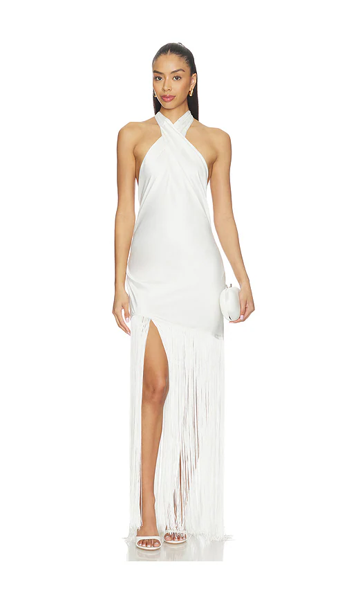 Show Me Your Mumu — ПЛАТЬЕ JASMINE · Ivory Luxe Satin