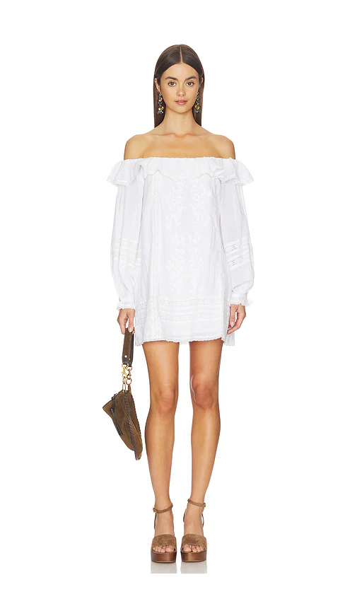 Show Me Your Mumu — ПЛАТЬЕ MEADOW · Cream Voile Trim