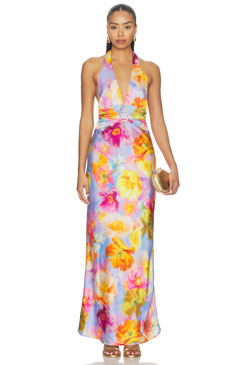 Show Me Your Mumu — МАКСИ ПЛАТЬЕ DEEP · Brushed Blooms