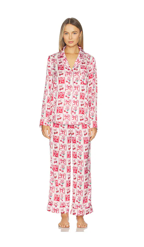 Show Me Your Mumu — Classic Pj Set в цвете Mon Cheri Silky