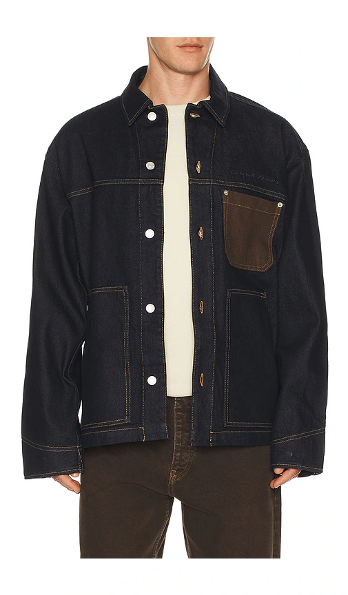 Tommy Jeans — РАБОЧАЯ КУРТКА · Denim Dark