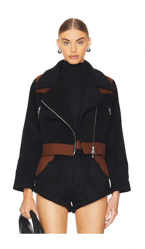Understated Leather — КУРТКА LOVE STORY · Brown Black