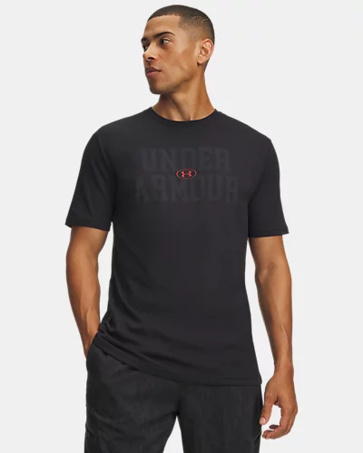 Under Armour — UA Mesh Wordmark · Black
